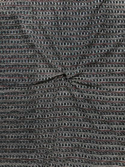Black Ajrak Traditional Cotton Fabric