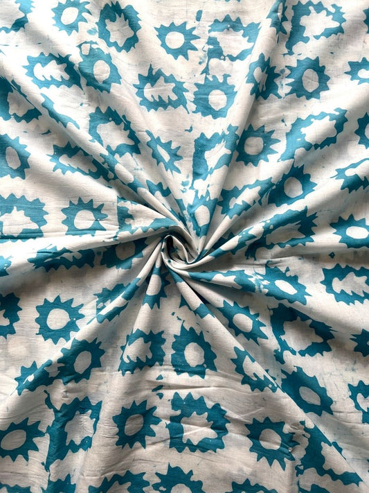 Sky Batik Cotton Fabric - Dorukh